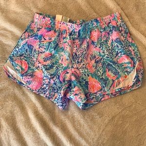 Lilly Pulitzer Luxletic Ocean Trail Shorts